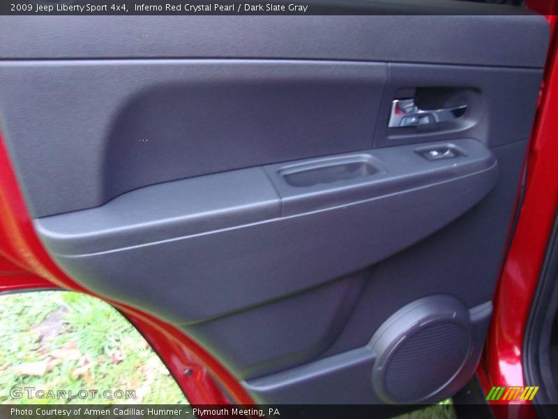 Inferno Red Crystal Pearl / Dark Slate Gray 2009 Jeep Liberty Sport 4x4