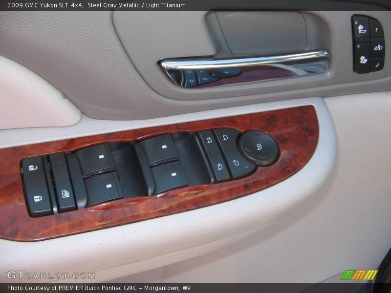 Steel Gray Metallic / Light Titanium 2009 GMC Yukon SLT 4x4