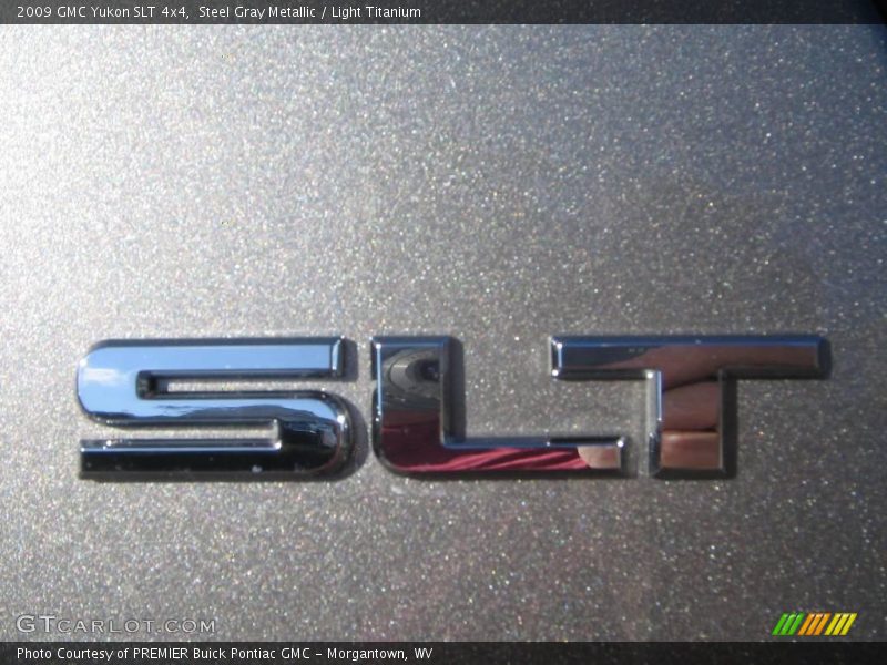 Steel Gray Metallic / Light Titanium 2009 GMC Yukon SLT 4x4