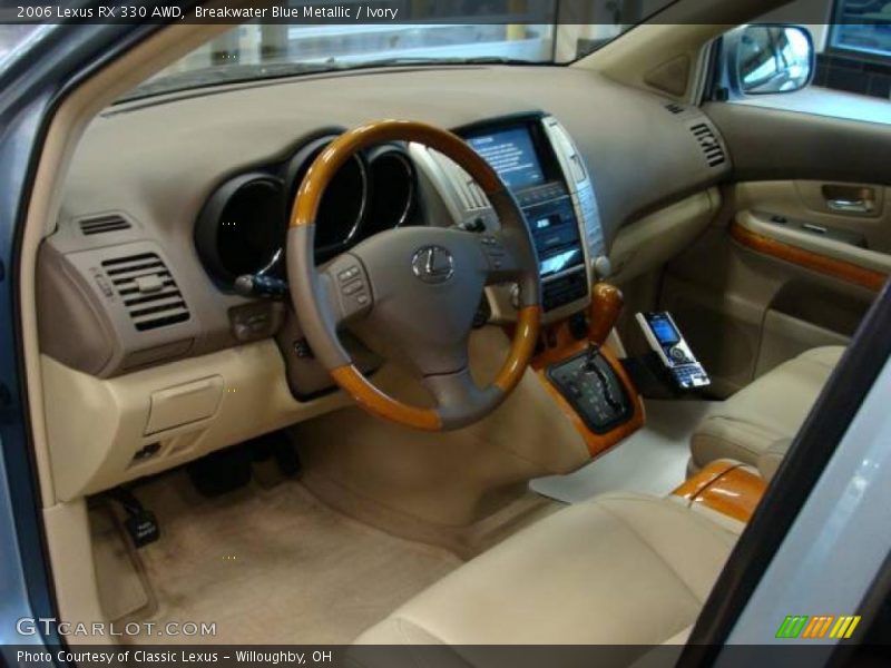 Breakwater Blue Metallic / Ivory 2006 Lexus RX 330 AWD