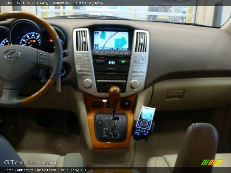 Breakwater Blue Metallic / Ivory 2006 Lexus RX 330 AWD