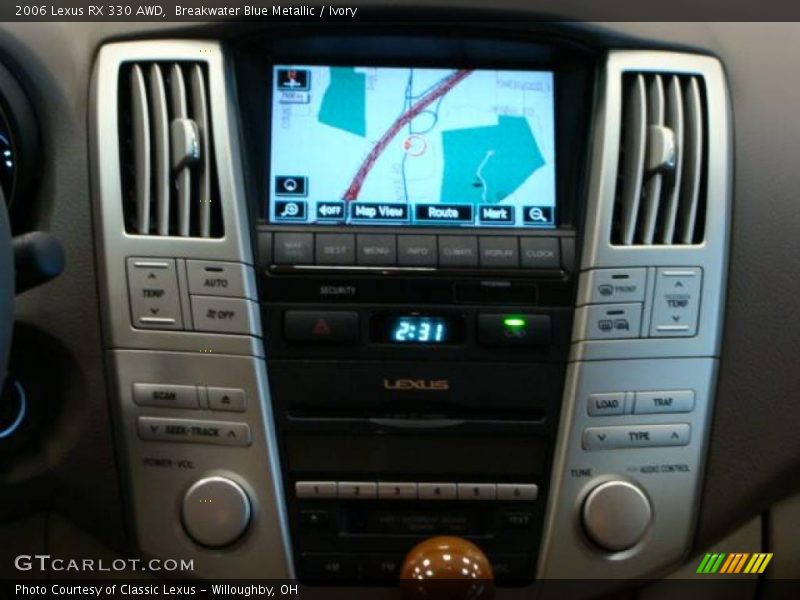 Breakwater Blue Metallic / Ivory 2006 Lexus RX 330 AWD