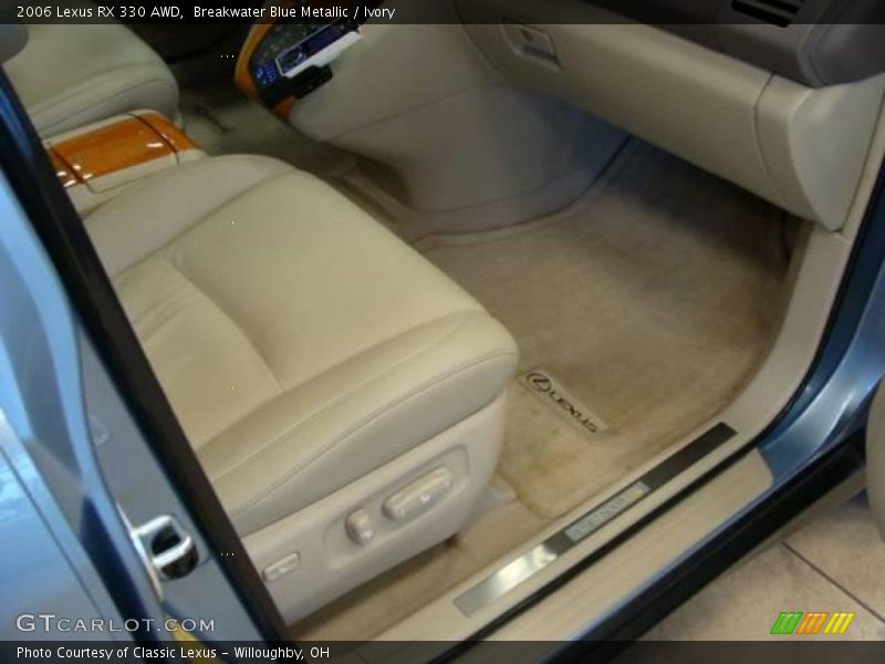 Breakwater Blue Metallic / Ivory 2006 Lexus RX 330 AWD