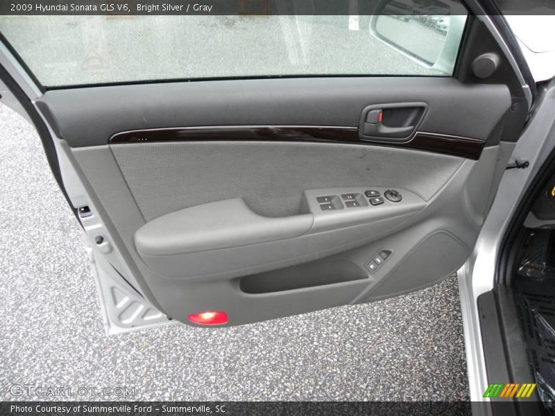 Bright Silver / Gray 2009 Hyundai Sonata GLS V6