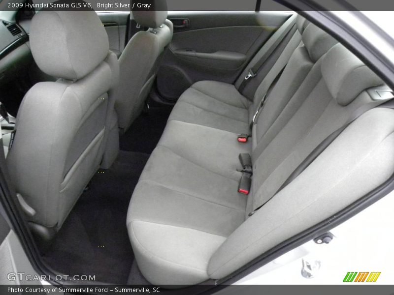 Bright Silver / Gray 2009 Hyundai Sonata GLS V6