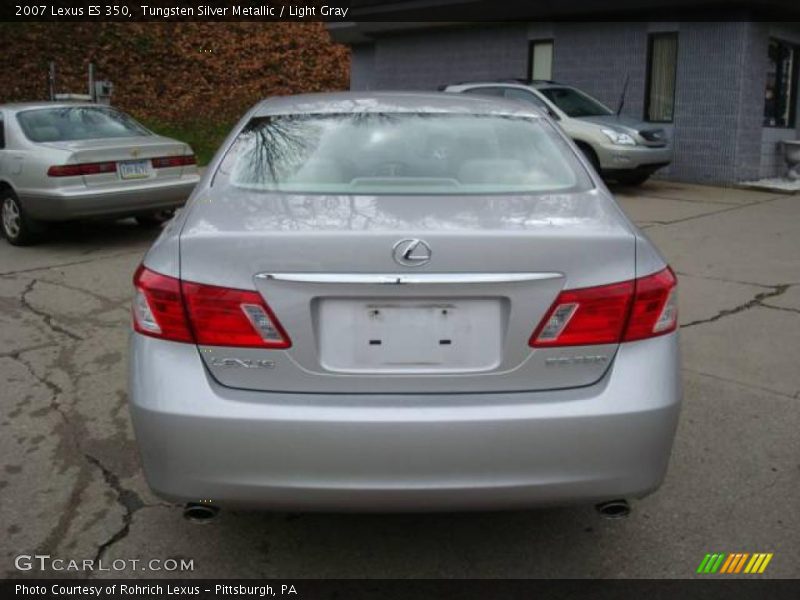 Tungsten Silver Metallic / Light Gray 2007 Lexus ES 350