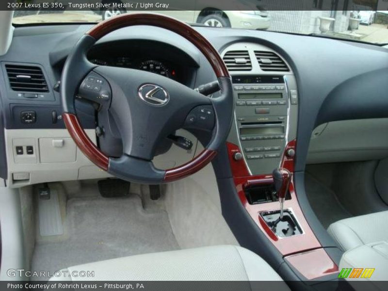 Tungsten Silver Metallic / Light Gray 2007 Lexus ES 350