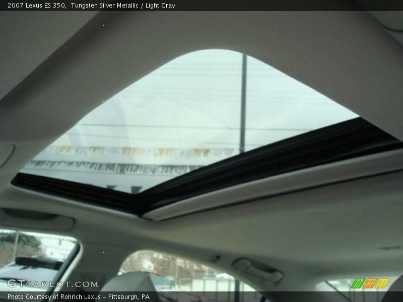 Tungsten Silver Metallic / Light Gray 2007 Lexus ES 350