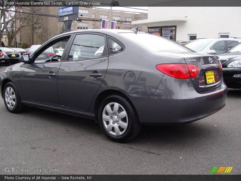 Carbon Gray / Gray 2009 Hyundai Elantra GLS Sedan