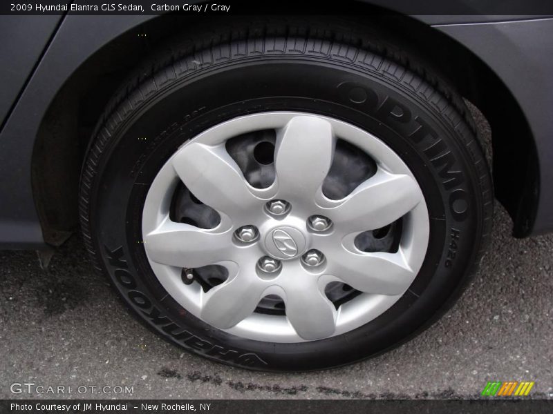 Carbon Gray / Gray 2009 Hyundai Elantra GLS Sedan