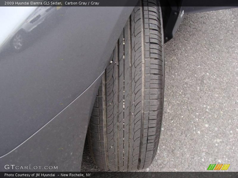 Carbon Gray / Gray 2009 Hyundai Elantra GLS Sedan