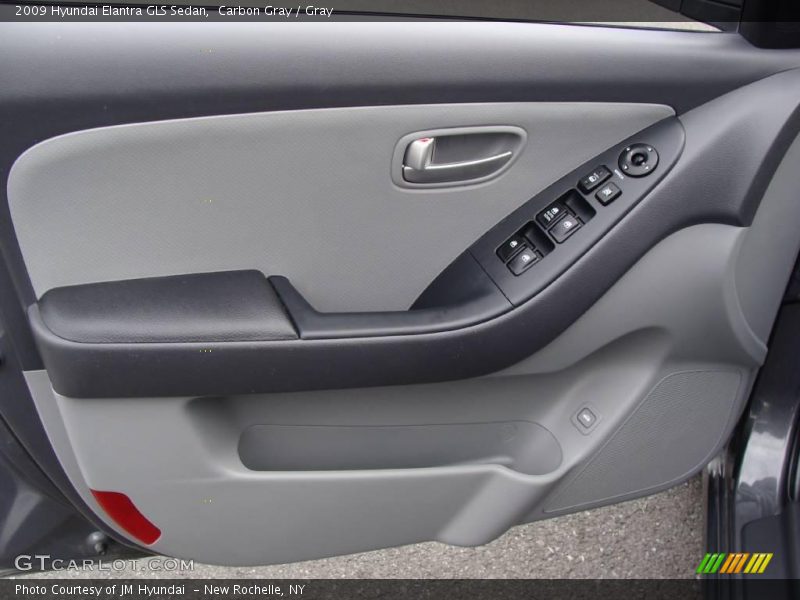 Carbon Gray / Gray 2009 Hyundai Elantra GLS Sedan