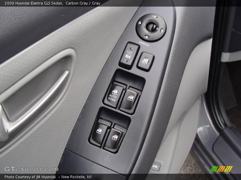 Carbon Gray / Gray 2009 Hyundai Elantra GLS Sedan