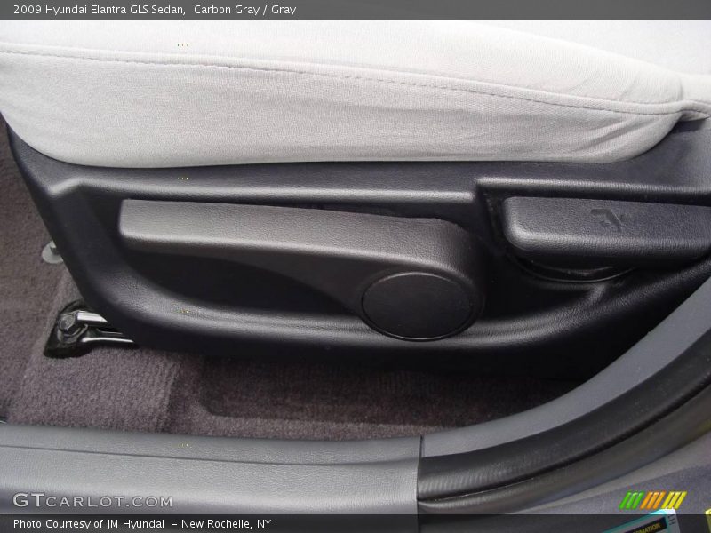 Carbon Gray / Gray 2009 Hyundai Elantra GLS Sedan