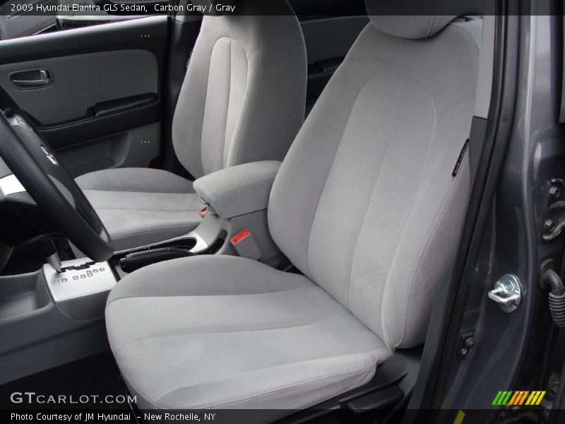 Carbon Gray / Gray 2009 Hyundai Elantra GLS Sedan