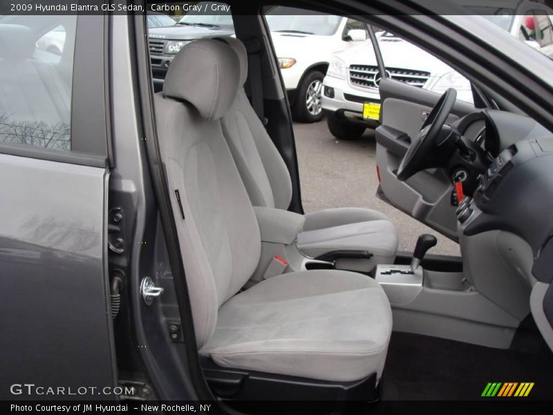 Carbon Gray / Gray 2009 Hyundai Elantra GLS Sedan