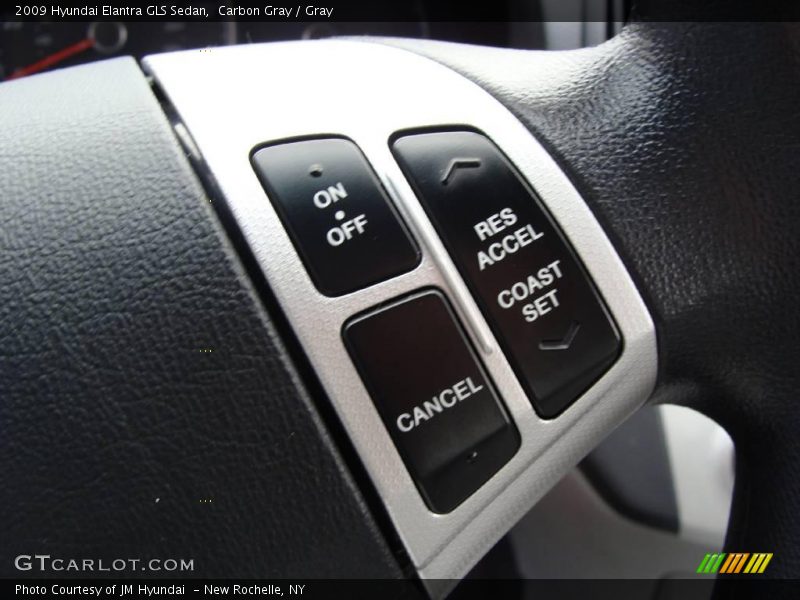 Carbon Gray / Gray 2009 Hyundai Elantra GLS Sedan