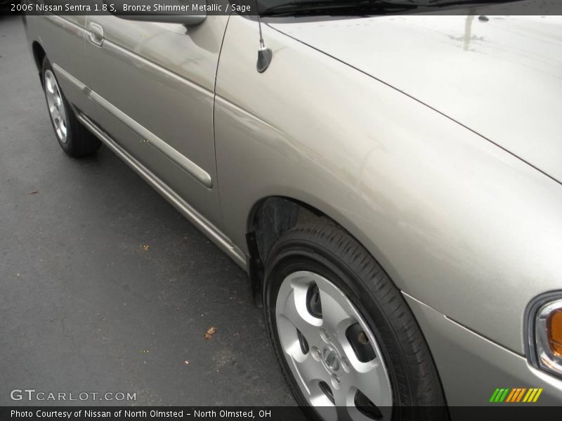 Bronze Shimmer Metallic / Sage 2006 Nissan Sentra 1.8 S