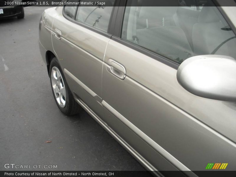 Bronze Shimmer Metallic / Sage 2006 Nissan Sentra 1.8 S