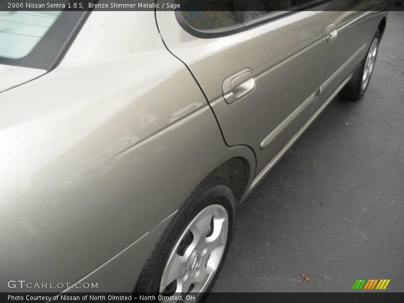 Bronze Shimmer Metallic / Sage 2006 Nissan Sentra 1.8 S