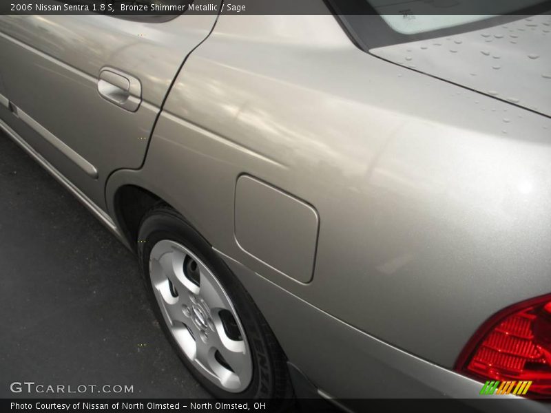 Bronze Shimmer Metallic / Sage 2006 Nissan Sentra 1.8 S