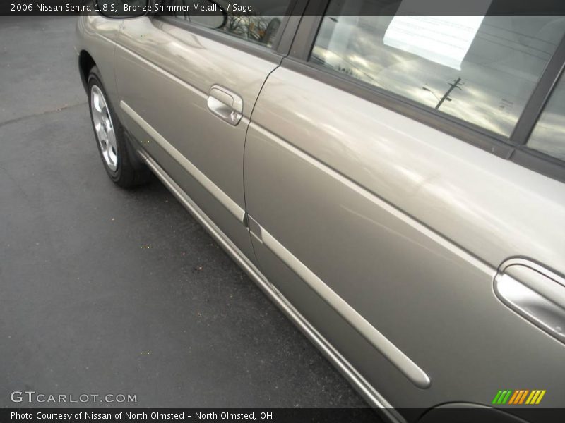 Bronze Shimmer Metallic / Sage 2006 Nissan Sentra 1.8 S