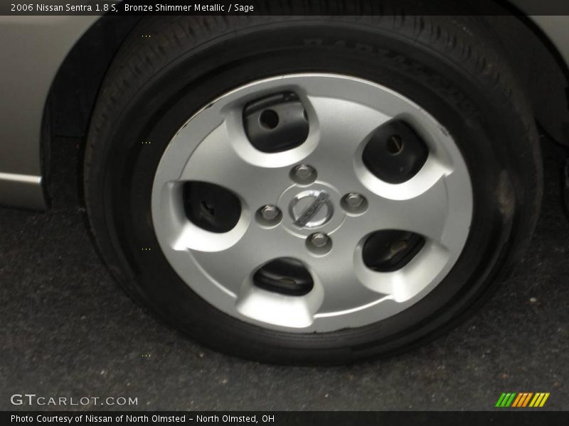 Bronze Shimmer Metallic / Sage 2006 Nissan Sentra 1.8 S