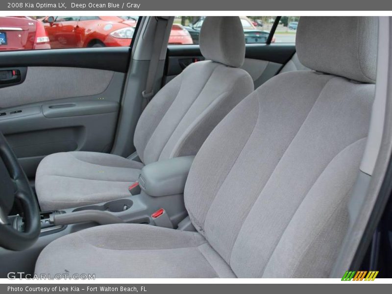 Deep Ocean Blue / Gray 2008 Kia Optima LX