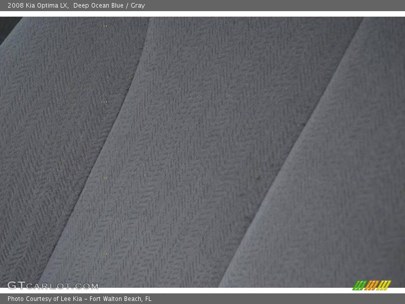 Deep Ocean Blue / Gray 2008 Kia Optima LX