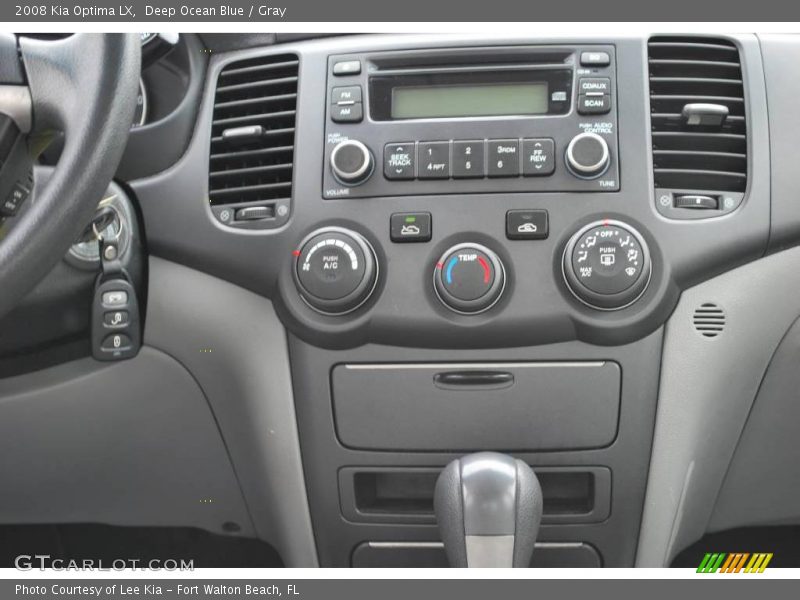 Deep Ocean Blue / Gray 2008 Kia Optima LX