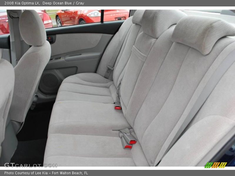 Deep Ocean Blue / Gray 2008 Kia Optima LX