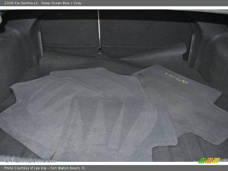 Deep Ocean Blue / Gray 2008 Kia Optima LX