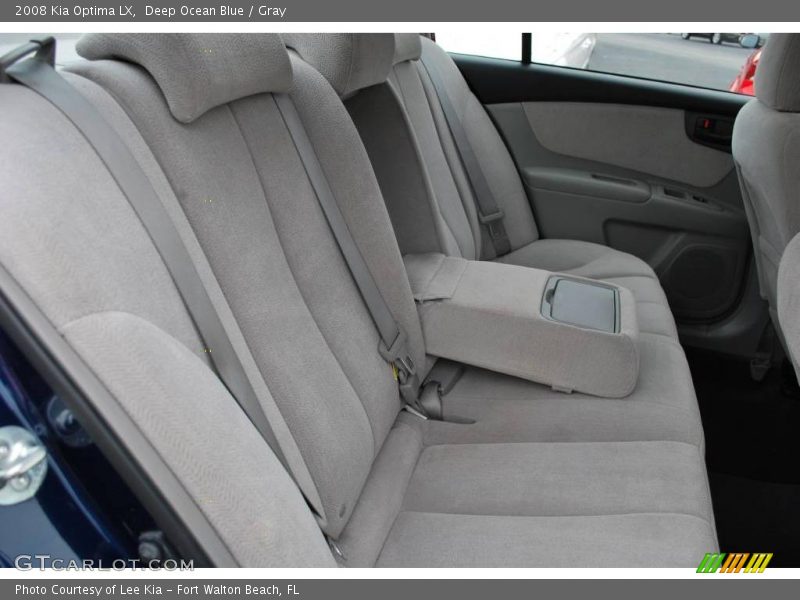 Deep Ocean Blue / Gray 2008 Kia Optima LX