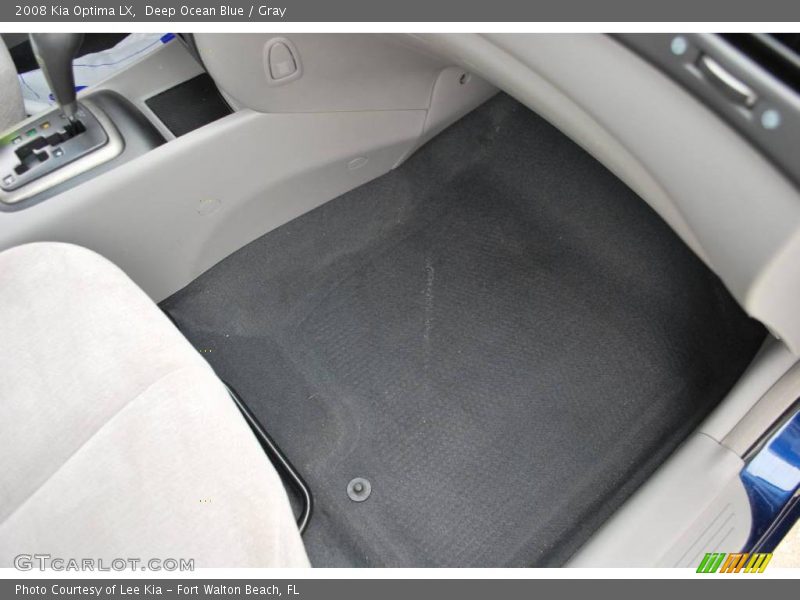 Deep Ocean Blue / Gray 2008 Kia Optima LX