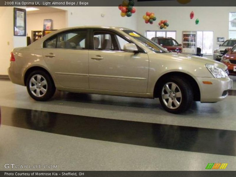 Light Almond Beige / Beige 2008 Kia Optima LX
