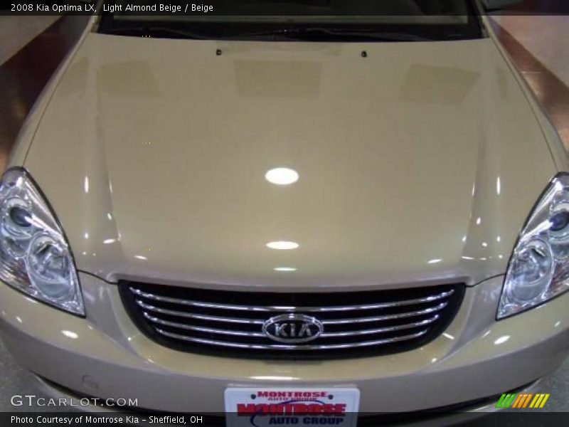 Light Almond Beige / Beige 2008 Kia Optima LX