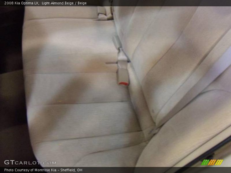 Light Almond Beige / Beige 2008 Kia Optima LX