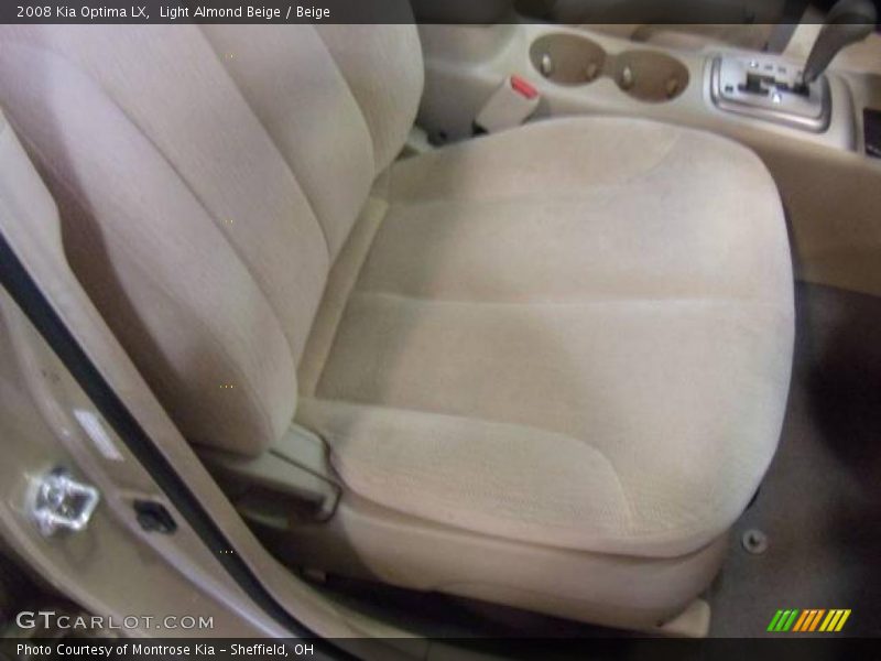 Light Almond Beige / Beige 2008 Kia Optima LX