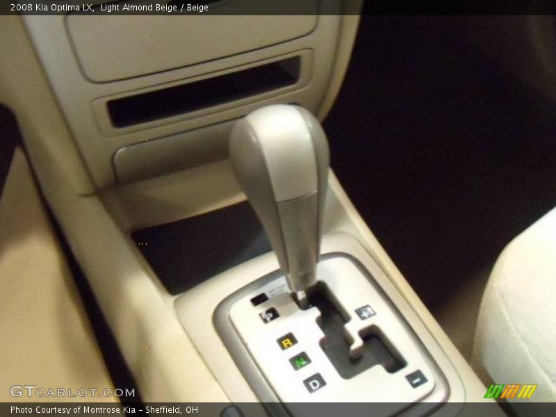Light Almond Beige / Beige 2008 Kia Optima LX