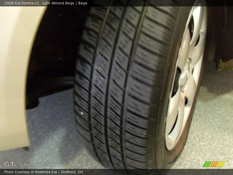 Light Almond Beige / Beige 2008 Kia Optima LX