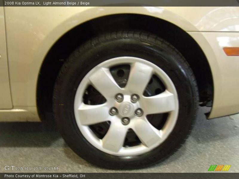Light Almond Beige / Beige 2008 Kia Optima LX