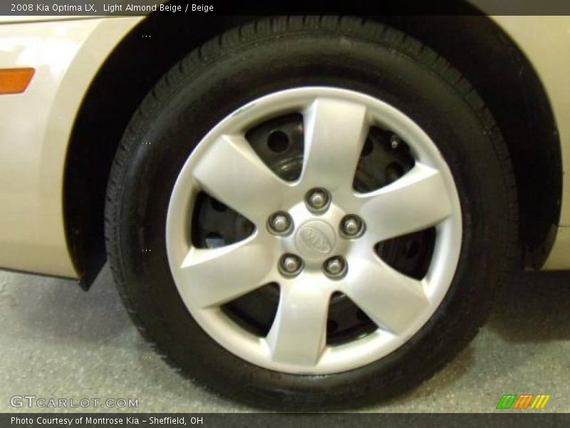 Light Almond Beige / Beige 2008 Kia Optima LX