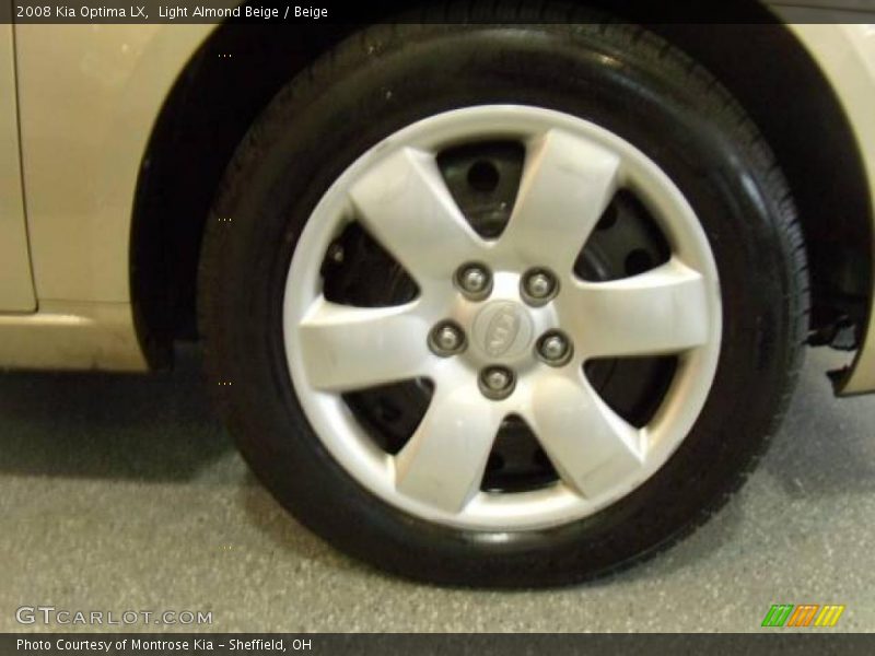 Light Almond Beige / Beige 2008 Kia Optima LX