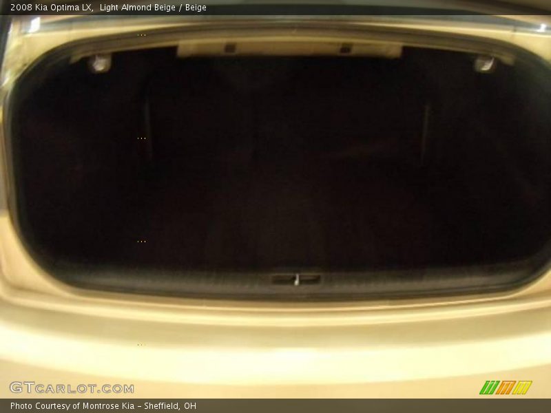 Light Almond Beige / Beige 2008 Kia Optima LX