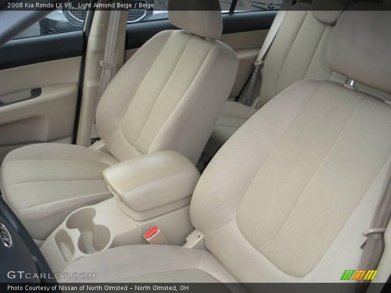 Light Almond Beige / Beige 2008 Kia Rondo LX V6