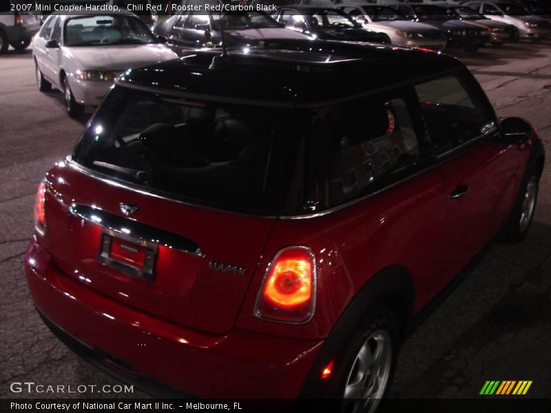 Chili Red / Rooster Red/Carbon Black 2007 Mini Cooper Hardtop