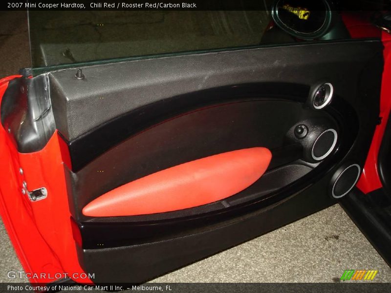 Chili Red / Rooster Red/Carbon Black 2007 Mini Cooper Hardtop