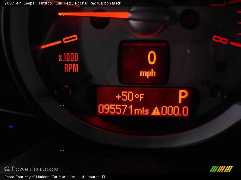 Chili Red / Rooster Red/Carbon Black 2007 Mini Cooper Hardtop