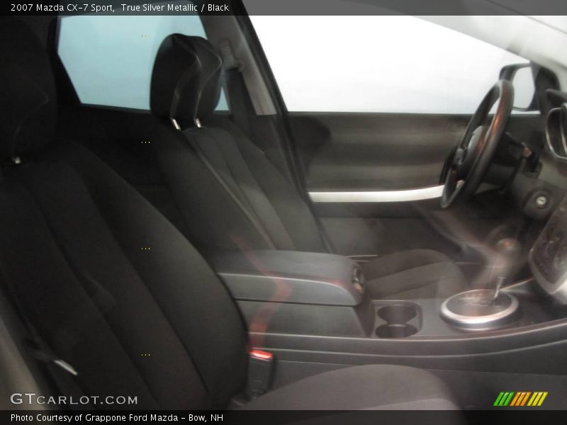 True Silver Metallic / Black 2007 Mazda CX-7 Sport