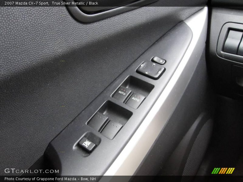 True Silver Metallic / Black 2007 Mazda CX-7 Sport